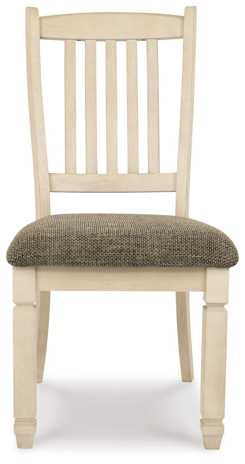 Bolanburg Dining Table and 4 Chairs and Bench in Two-tone from Ashley - Lara Furniture