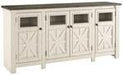 Bolanburg Two - tone 74" TV Stand - Gate FurnitureTV Stand