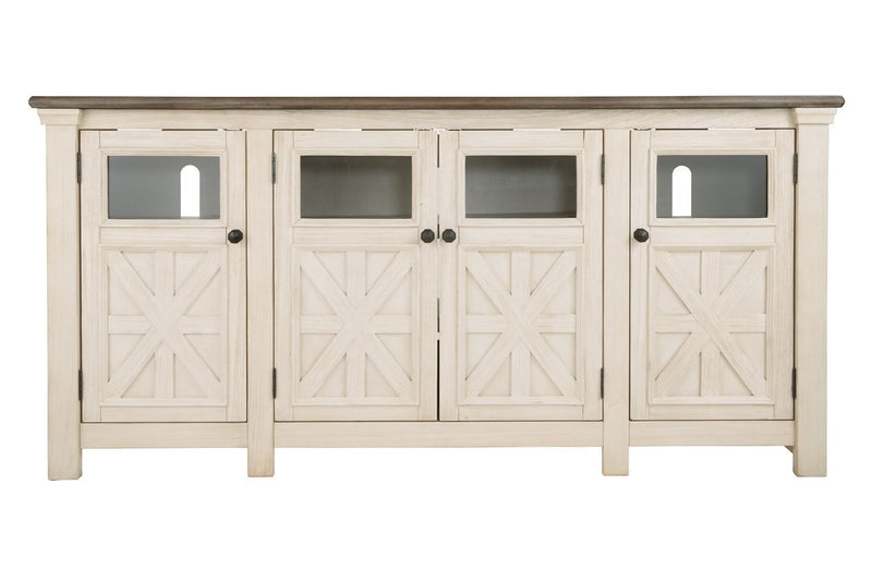 Bolanburg Two - tone 74" TV Stand - Lara FurnitureTV Stand