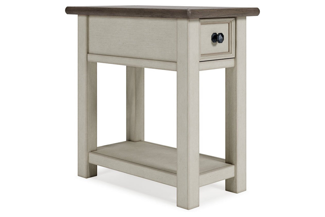 Bolanburg Two - tone Chairside End Table - Gate FurnitureEnd Table Chair Side