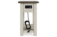 Bolanburg Two - tone Chairside End Table - Gate FurnitureEnd Table Chair Side