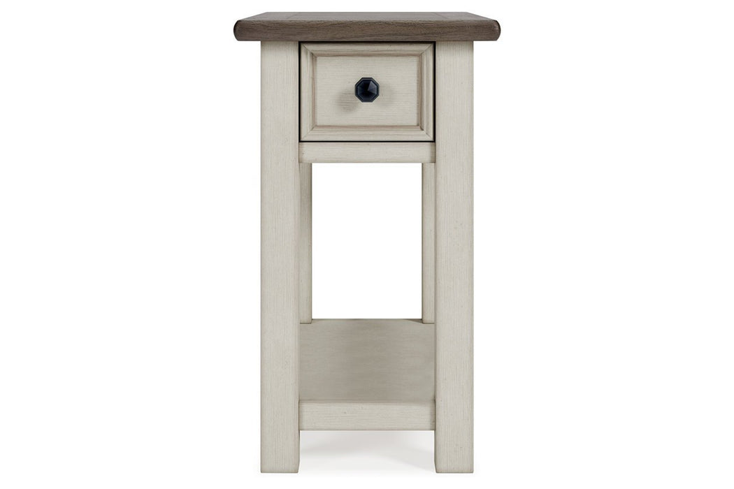 Bolanburg Two - tone Chairside End Table - Gate FurnitureEnd Table Chair Side