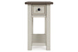 Bolanburg Two - tone Chairside End Table - Gate FurnitureEnd Table Chair Side