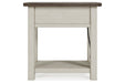 Bolanburg Two - tone Chairside End Table - Gate FurnitureEnd Table Chair Side