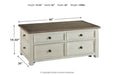 Bolanburg Two - tone Coffee Table with Lift Top - Gate FurnitureCoffee Table