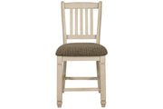 Bolanburg Two - tone Counter Height Bar Stool (Set of 2) - Lara FurnitureBarstool