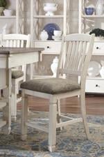 Bolanburg Two - tone Counter Height Bar Stool (Set of 2) - Lara FurnitureBarstool