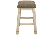 Bolanburg Two - tone Counter Height Bar Stool (Set of 2) - Lara FurnitureBarstool