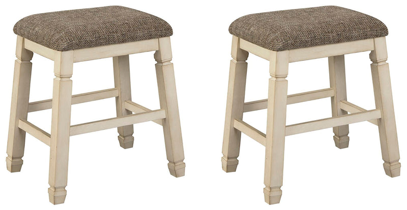 Bolanburg Two-tone Counter Height Bar Stool (Set of 2) - D647-024X2