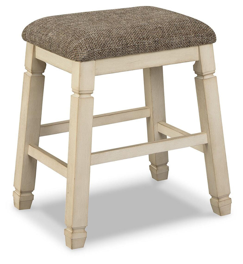 Bolanburg Two-tone Counter Height Bar Stool (Set of 2) - D647-024X2