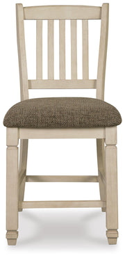 Bolanburg Two-tone Counter Height Bar Stool (Set of 2) - D647-124X2