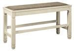 Bolanburg Two - tone Counter Height Dining Bench - Gate FurnitureAccent Bench