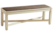 Bolanburg Two - tone Dining Bench - Lara FurnitureAccent Bench