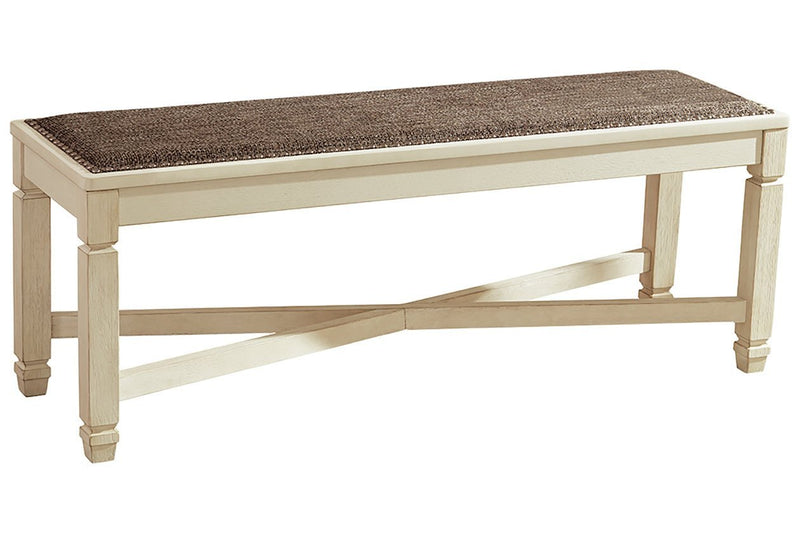 Bolanburg Two - tone Dining Bench - Lara FurnitureAccent Bench