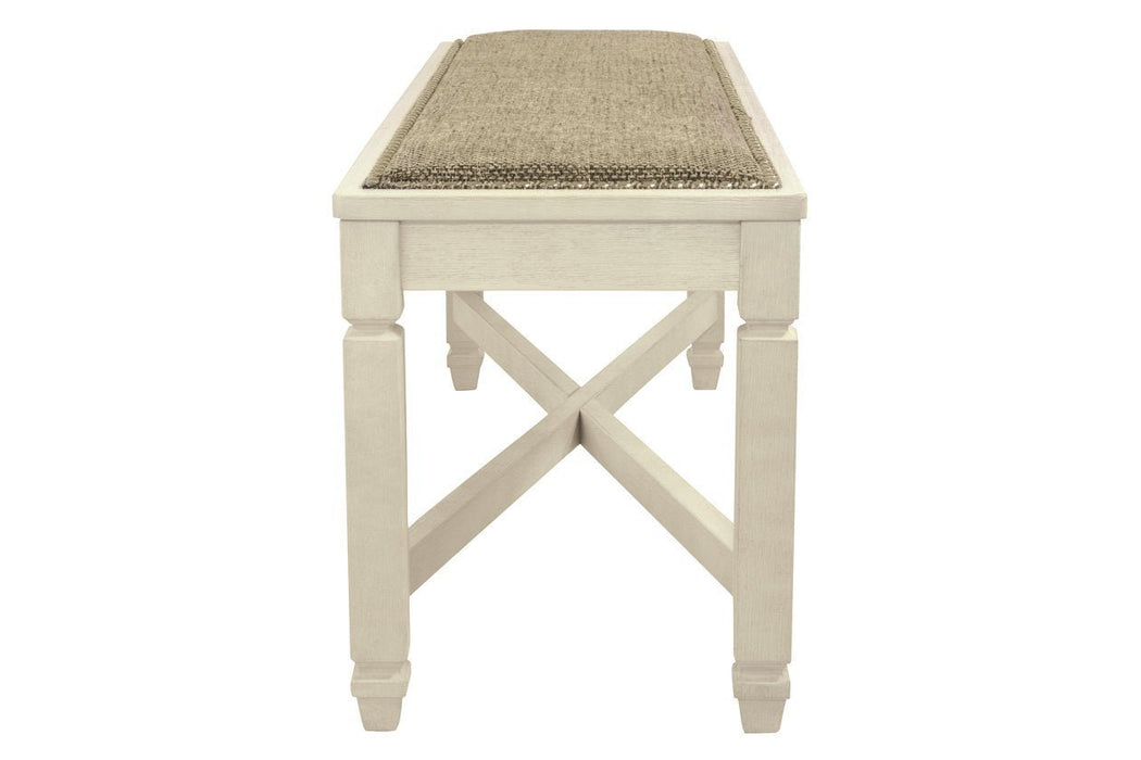 Bolanburg Two - tone Dining Bench - Gate FurnitureAccent Bench
