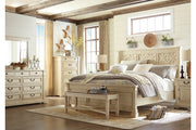 Bolanburg Two - tone Dining Bench - Lara FurnitureAccent Bench