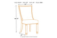 Bolanburg Two - tone Dining Chair (Set of 2) - Gate FurnitureDining Chair