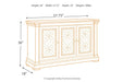 Bolanburg Two - tone Dining Server - Gate FurnitureCabinet