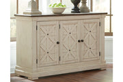 Bolanburg Two - tone Dining Server - Lara FurnitureCabinet