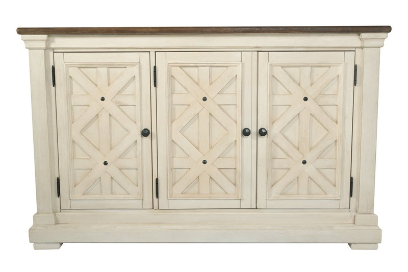 Bolanburg Two - tone Dining Server - Lara FurnitureCabinet
