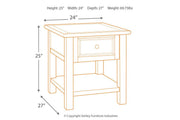 Bolanburg Two - tone End Table - Lara FurnitureEnd Table