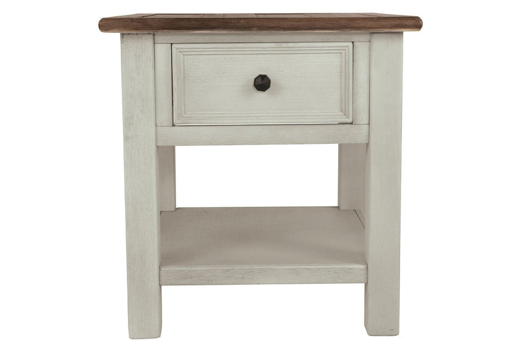 Bolanburg Two - tone End Table - Gate FurnitureEnd Table