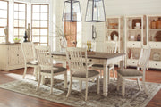Bolanburg Two - tone Rectangular Dining Set - Lara FurnitureDining Room Set