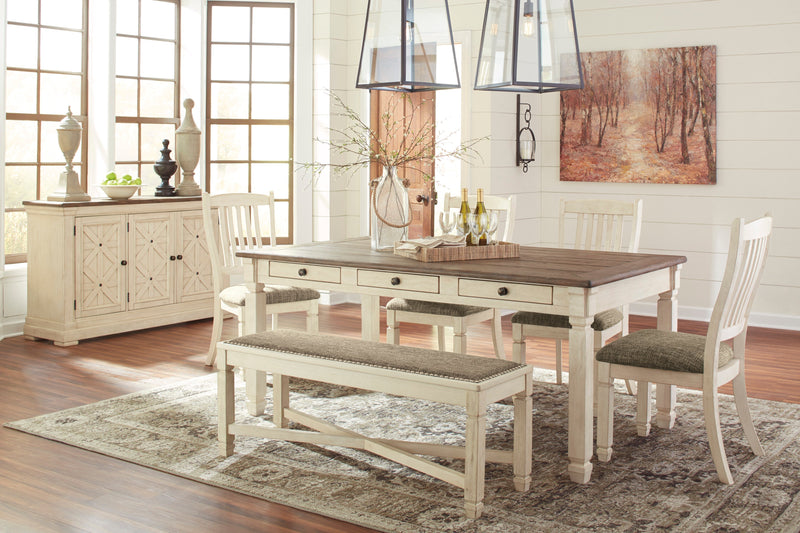Bolanburg Two - tone Rectangular Dining Set - Lara FurnitureDining Room Set
