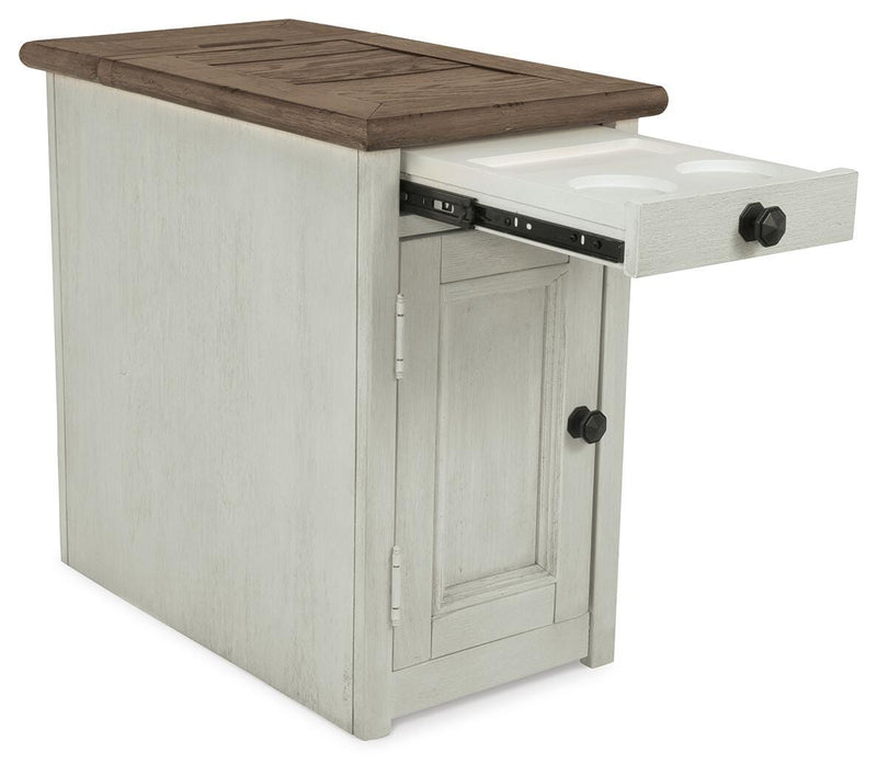 Bolanburg Two-tone Sofa Table and Chair Side End Table - T637T7