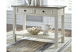 Bolanburg Two - tone Sofa/Console Table - Gate FurnitureEnd Table