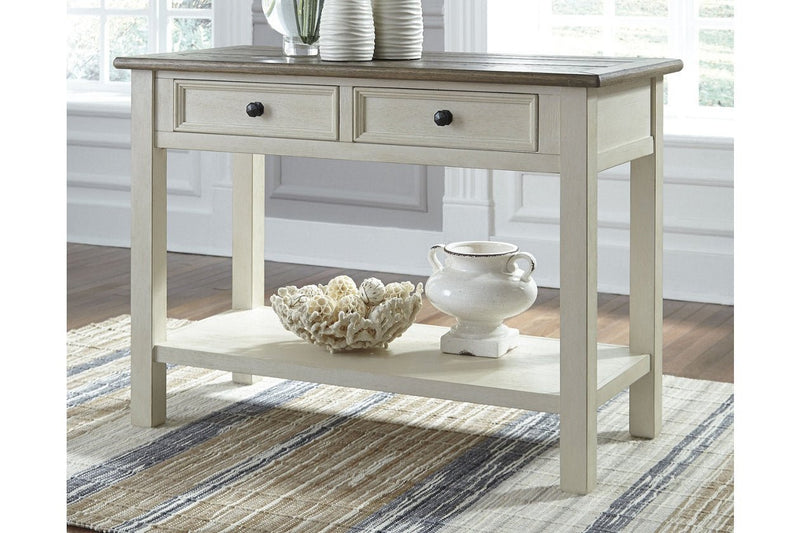 Bolanburg Two - tone Sofa/Console Table - Lara FurnitureEnd Table