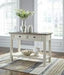 Bolanburg Two - tone Sofa/Console Table - Gate FurnitureEnd Table