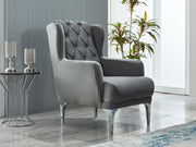 Bolivya 29" Wide Tufted Armchair - Accent Chairs