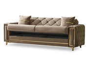 Bolivya 3-pieces (Sofa & Loveseat & Chair) Livingroom Set Beige in Beige - 101-BOL-AN153-321