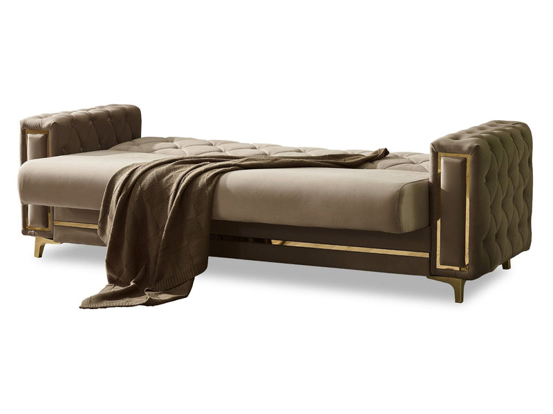 Bolivya 3-pieces (Sofa & Loveseat & Chair) Livingroom Set Beige in Beige - 101-BOL-AN153-321