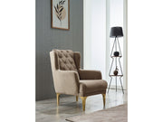 Bolivya 3-pieces (Sofa & Loveseat & Chair) Livingroom Set Beige in Beige - 101-BOL-AN153-321