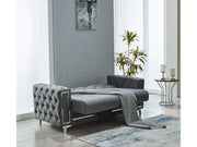 Bolivya 3-pieces (Sofa & Loveseat & Chair) Livingroom Set Grey in Grey - 101-BOL-AN152-321