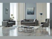 Bolivya 88" Wide Tufted Convertible Sofa - Sofas