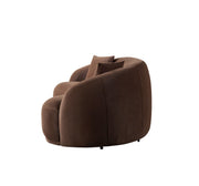 Bonita Coffee Velvet Sofa 91" & Loveseat 81" - BONITACOFFEEVL-SL