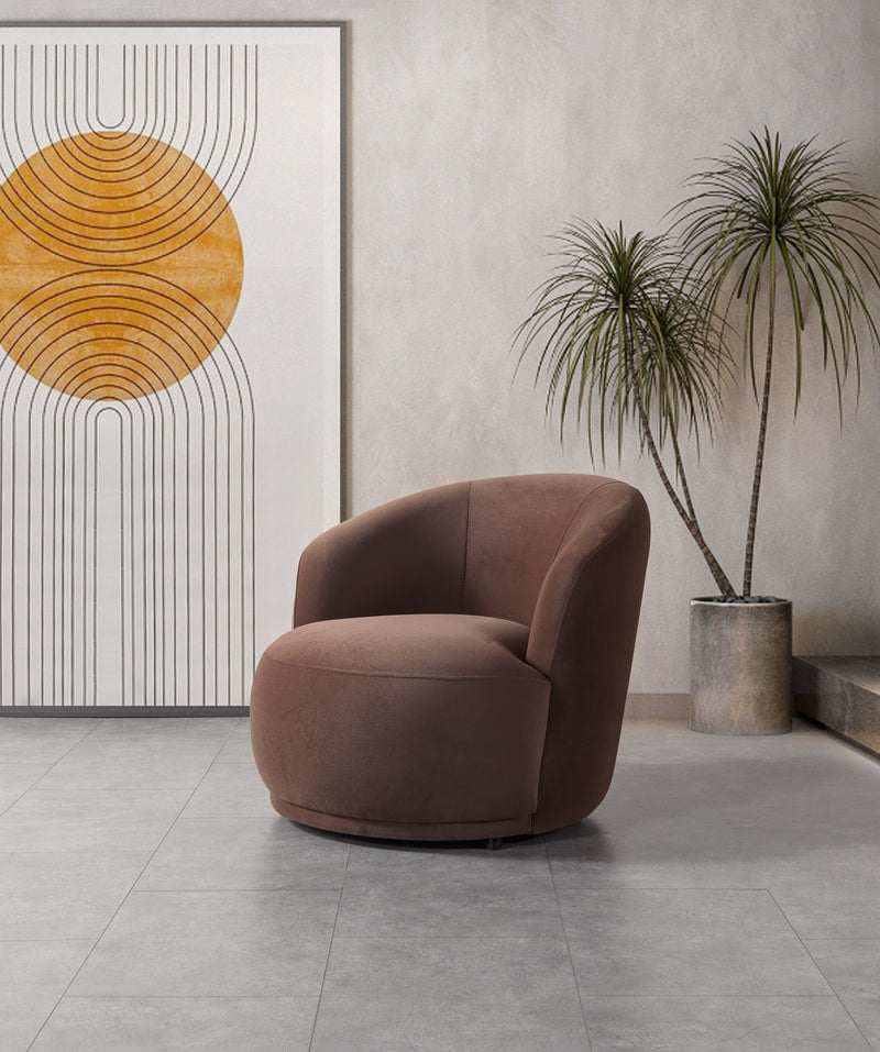 Bonita Coffee Velvet Sofa 91" & Loveseat 81" - BONITACOFFEEVL-SL