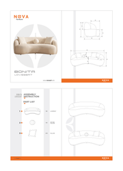 Bonita Coffee Velvet Sofa 91" & Loveseat 81" - BONITACOFFEEVL-SL