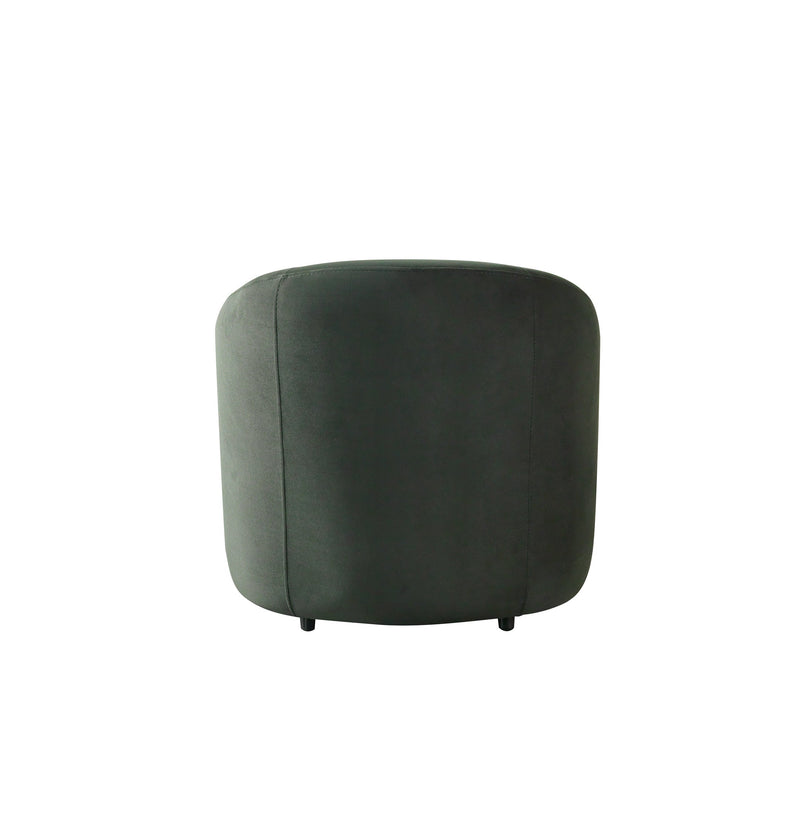 Bonita Green Velvet Accent Chair - BONITAGREENVL-C