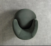 Bonita Green Velvet Accent Chair - BONITAGREENVL-C