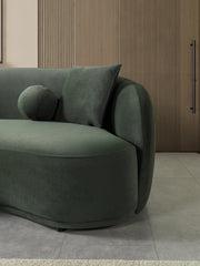 Bonita Green Velvet Sofa 91" & Loveseat 81" [ETA: 9/10] - BONITAGREENVL-SL