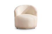 Bonita Ivory Boucle Accent Chair - BONITAIVORY-CHAIR