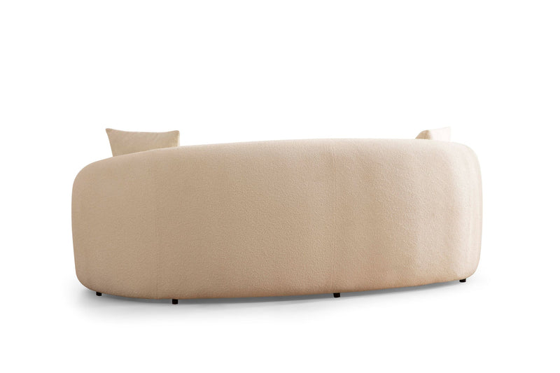 Bonita Ivory Boucle Sofa & Loveseat - BONITAIVORY-SL