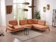 Bonita Sectional Sofa in Grey - 200-ELIF-BON-A502-S