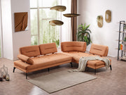 Bonita Sectional Sofa in Grey - 200-ELIF-BON-A502-S
