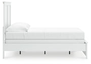 Bostwick Shoals Full Panel Bed with Dresser and Nightstand in White from Ashley - Lara Furniture