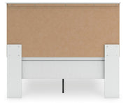 Bostwick Shoals Queen Panel Bed, Dresser, Mirror and Chest in White - PKG021575